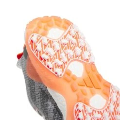Adidas Codechaos 22 Golf Shoes White/Grey Six/Solar Red -The Golf Shop adidas codechaos 22 golf shoes white grey six solar red detail 1 itempicture
