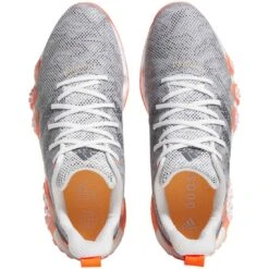 Adidas Codechaos 22 Golf Shoes White/Grey Six/Solar Red -The Golf Shop adidas codechaos 22 golf shoes white grey six solar red top itempicture