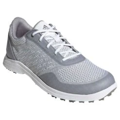 Adidas Women's AlphaFlex Sport Golf Shoes White/Glory Grey -The Golf Shop adidas womens alphaflex sport golf shoes white glory grey angle itempicture