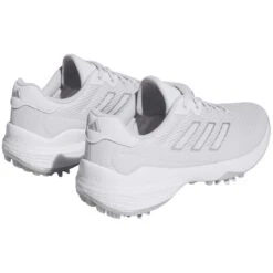 Adidas ZG23 Vent Golf Shoes Dash Grey/White/Silver -The Golf Shop adidas zg23 vent golf shoes dash grey white silver back itempicture