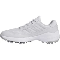 Adidas ZG23 Vent Golf Shoes Dash Grey/White/Silver -The Golf Shop adidas zg23 vent golf shoes dash grey white silver side itempicture