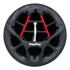 BagBoy Revolver XP Cart Bag -The Golf Shop bagboy 2024 revolver xp cart bag charcoal black red top itempicture