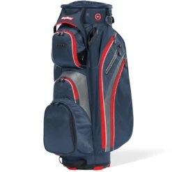 BagBoy Revolver XP Cart Bag -The Golf Shop bagboy 2024 revolver xp cart bag navy charcoal red itempicture