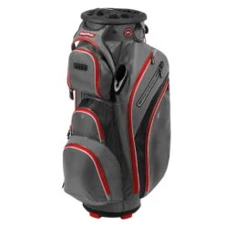 BagBoy 2023 Revolver XP Cart Bag -The Golf Shop bagboy revolver xp cart bag charcoal black red itempicture