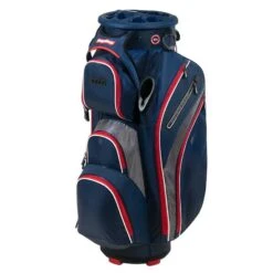 BagBoy 2023 Revolver XP Cart Bag -The Golf Shop bagboy revolver xp cart bag navy charcoal red itempicture