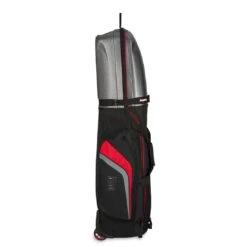 BagBoy T-10 Travel Cover -The Golf Shop bagboy t 10 travel cover black red side