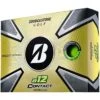 Bridgestone 2023 E12 Contact Matte Green Golf Balls