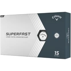 Callaway Superfast White 15-Pack Personalized Golf Balls
