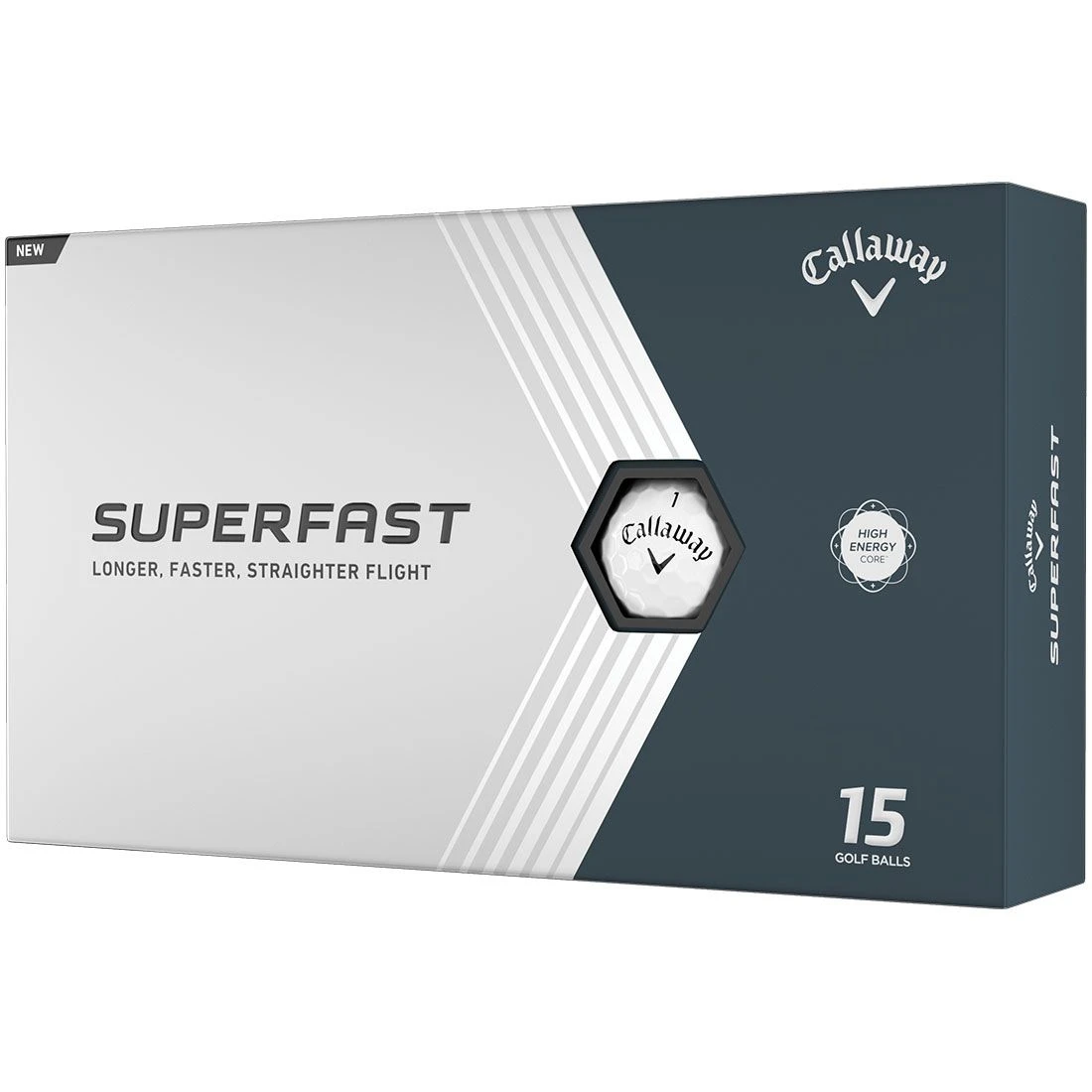 Callaway Superfast White 15-Pack Personalized Golf Balls 1 Callaway Superfast White 15-Pack Personalized Golf Balls