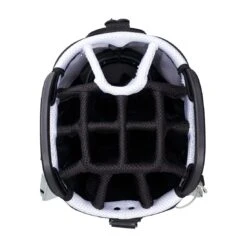 Callaway 2023 Chev 14 Cart Bag -The Golf Shop callaway 2023 chev 14 cart bag black white sage top itempicture