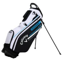 Callaway 2023 Chev Stand Bag -The Golf Shop callaway 2023 chev stand bag white black cyan itempicture