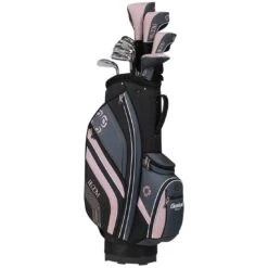 Cleveland Women's Bloom Complete Set 26 Cleveland Women's Bloom Complete Set -The Golf Shop cleveland 2023 womens bloom complete set black pink headcovers itempicture