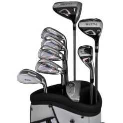 Cleveland Women's Bloom Complete Set 17 Cleveland Women's Bloom Complete Set -The Golf Shop cleveland 2023 womens bloom complete set grey blue closeup itempicture