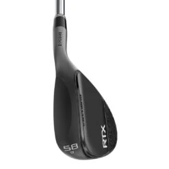 Cleveland RTX Full-Face Black Satin Wedge -The Golf Shop cleveland rtx full face black satin wedge top itempicture