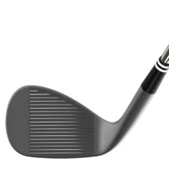 Cleveland RTX ZipCore Black Satin Wedge 21 Cleveland RTX ZipCore Black Satin Wedge -The Golf Shop cleveland rtx zipcore black satin wedge face view 1