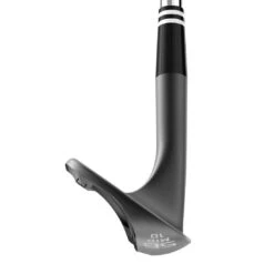 Cleveland RTX ZipCore Black Satin Wedge 22 Cleveland RTX ZipCore Black Satin Wedge -The Golf Shop cleveland rtx zipcore black satin wedge toe view 1