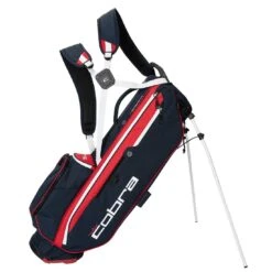 Cobra Ultralight Pro Stand Bag -The Golf Shop cobra ul22 ultralight pro stand bag navy red white itempicture