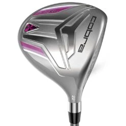 Cobra Women's Fly-XL Complete Set Silver/Plum W/ Cart Bag -The Golf Shop cobra womens fly xl set silver plum fairway