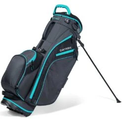 Datrek 2023 Go Lite Hybrid Stand Bag -The Golf Shop datrek 2022 go lite hybrid stand bag charcoal turquoise black itempicture