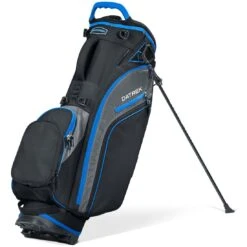 Datrek Go Lite Hybrid Stand Bag -The Golf Shop datrek 2024 go lite hybrid stand bag black royal charcoal itempicture