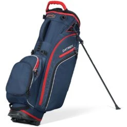 Datrek Go Lite Hybrid Stand Bag -The Golf Shop datrek 2024 go lite hybrid stand bag navy red white itempicture