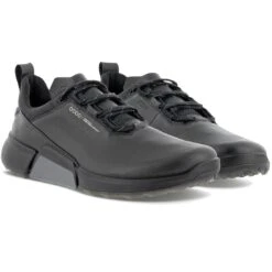 Ecco Biom H4 Golf Shoes Black/Black -The Golf Shop ecco biom h4 golf shoes black black pair itempicture