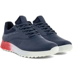 Ecco Women's S-Three Golf Shoes Marine/Hibiscus -The Golf Shop ecco womens s three golf shoes marine hibiscus pair itempicture