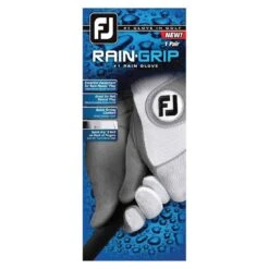 FootJoy RainGrip Golf Gloves - Pair -The Golf Shop footjoy 2018 raingrip golf gloves white