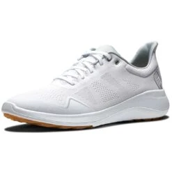 FootJoy FJ Flex Golf Shoes White -The Golf Shop footjoy fj flex golf shoes white 56139 toe itempicture