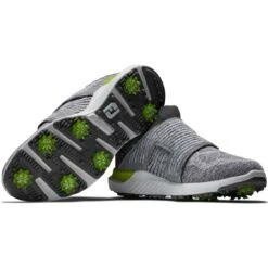 FootJoy HyperFlex BOA Golf Shoes Charcoal/Lime -The Golf Shop footjoy hyperflex boa golf shoes black lime 51038 beauty itempicture