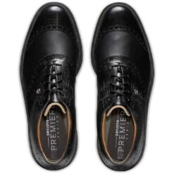 FootJoy Premiere Series Wilcox Golf Shoes Black -The Golf Shop footjoy premiere series wilcox golf shoes black 54326 top itempicture