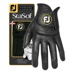 FootJoy 2018 StaSof Golf Glove -The Golf Shop footjoy stasof golf glove black black