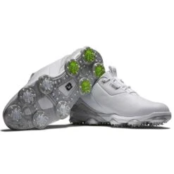 FootJoy Tour Alpha Golf Shoes White/Grey/Lime -The Golf Shop footjoy tour alpha golf shoes white grey lime combo itempicture