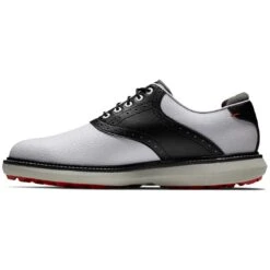 FootJoy Traditions SL Golf Shoes White/Black -The Golf Shop footjoy traditions sl golf shoes white black 57924 side itempicture