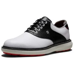 FootJoy Traditions SL Golf Shoes White/Black -The Golf Shop footjoy traditions sl golf shoes white black 57924 toe itempicture