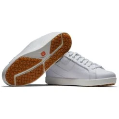 FootJoy Women's Links Golf Shoes White -The Golf Shop footjoy womens fj links golf shoes white 98148 beauty itempicture