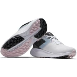 FootJoy Women's Flex Golf Shoes White/Black -The Golf Shop footjoy womens flex golf shoes white black 95719 combo itempicture