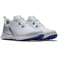 FootJoy Women's Fuel Sport Golf Shoes White/Pink -The Golf Shop footjoy womens fuel sport golf shoes white pink 90127 pair itempicture