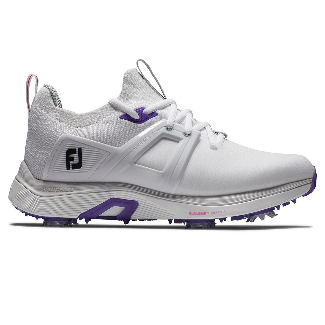 FootJoy Women's HyperFlex Golf Shoes White/Grey 1 FootJoy Women's HyperFlex Golf Shoes White/Grey