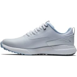 FootJoy Women's Performa Golf Shoes White -The Golf Shop footjoy womens performa golf shoes white 99203 spine itempicture