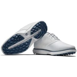 FootJoy Women's Traditions SL Golf Shoes White -The Golf Shop footjoy womens traditions sl golf shoes white 97898 sombo itempicture
