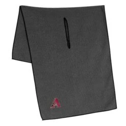 Team Effort MLB 19 X 41 Grey Microfiber Towel -The Golf Shop mcarthur sports mlb grey microfiber towel arizona diamondbacks