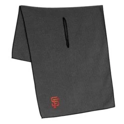 Team Effort MLB 19 X 41 Grey Microfiber Towel -The Golf Shop mcarthur sports mlb grey microfiber towel san francisco giants