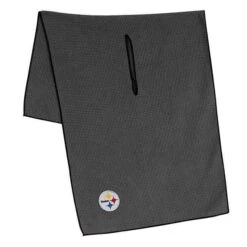 Team Effort NFL 19 X 41 Grey Microfiber Towel -The Golf Shop mcarthur sports nfl grey microfiber towel pittsburgh steelers