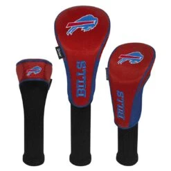 Team Effort NFL Set Of 3 Headcovers -The Golf Shop mcarthur sports nfl set of 3 headcovers buffalo bills