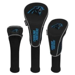 Team Effort NFL Set Of 3 Headcovers -The Golf Shop mcarthur sports nfl set of 3 headcovers carolina panthers