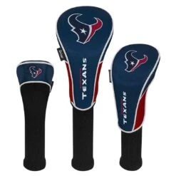 Team Effort NFL Set Of 3 Headcovers -The Golf Shop mcarthur sports nfl set of 3 headcovers houston texans