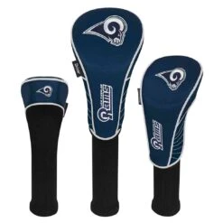 Team Effort NFL Set Of 3 Headcovers -The Golf Shop mcarthur sports nfl set of 3 headcovers los angeles rams