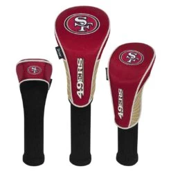 Team Effort NFL Set Of 3 Headcovers -The Golf Shop mcarthur sports nfl set of 3 headcovers san francisco 49ers