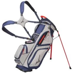 Mizuno BR-DX 14-Way Stand Bag -The Golf Shop mizuno 2022 br dx 14 way stand bag grey navy itempicture